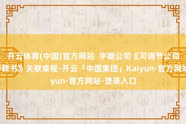 开云体育(中国)官方网站  字据公司《可调节公司债券召募评释书》关联章程-开云「中国集团」Kaiyun·官方网站-登录入口